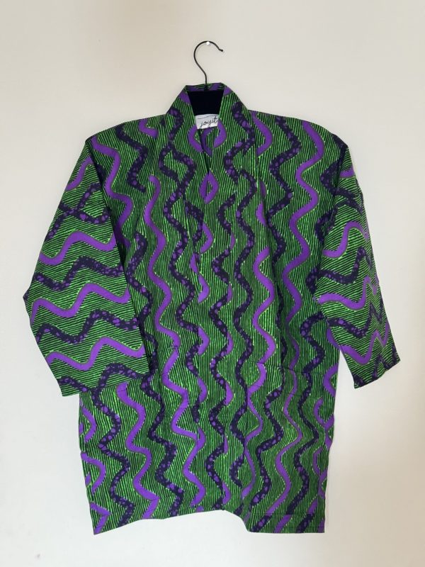 Unisex Oversized Lightweight Kimono-Style Jacket Rhythm (XS)