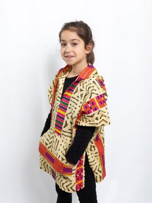 Unisex Oversized Lightweight Poncho for Kids Sunny Nomad
